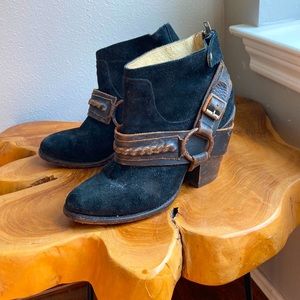 Freebird leather booties